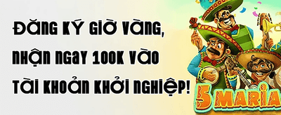 Thưởng Chào Mừng 100% Tân Thủ promotion